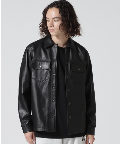 AVIREX レザージャケット ブラック AVIREX（アヴィレックス） レザージャケット L ブラック メンズ
