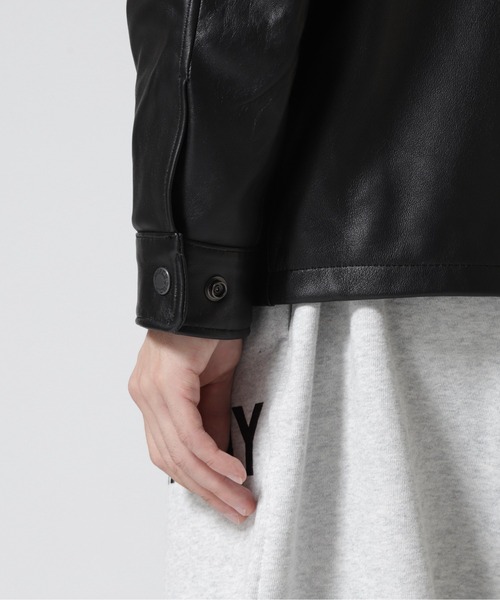 AVIREX（アヴィレックス） レザージャケット L ブラック メンズ