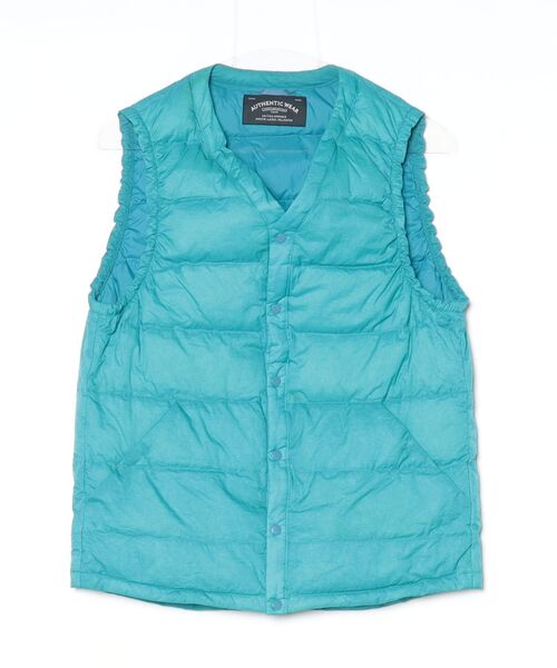 green label relaxing（グリーンレーベルリラクシング） ダウンベスト