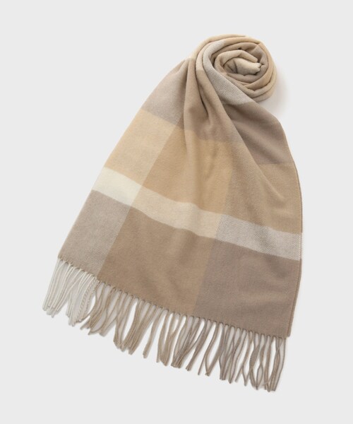 TAKEO KIKUCHI（タケオキクチ） マフラー 「洗えるウールカシミヤ