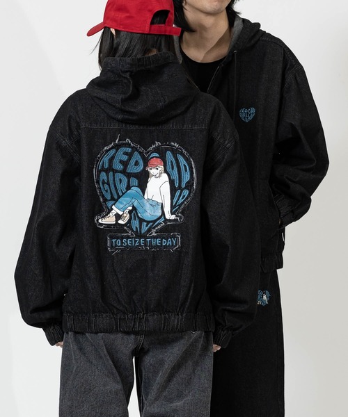 メンズファッション デニムジャケット gジャン 「a-r」「RedCapGirl 