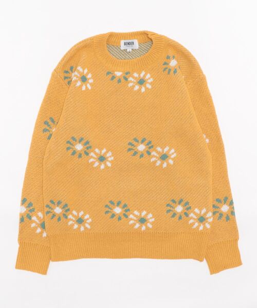 「BENDER TOKYO」 長袖ニット - ベージュ メンズ_画像9