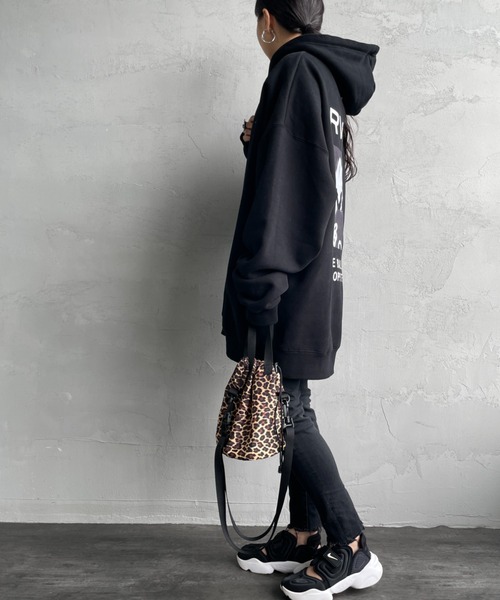 「RVCA」 プルオーバーパーカー L ブラック レディース_画像7