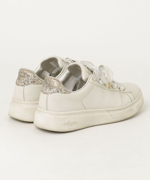 「+diana」 ローカットスニーカー 23.0cm ホワイト レディース_画像2