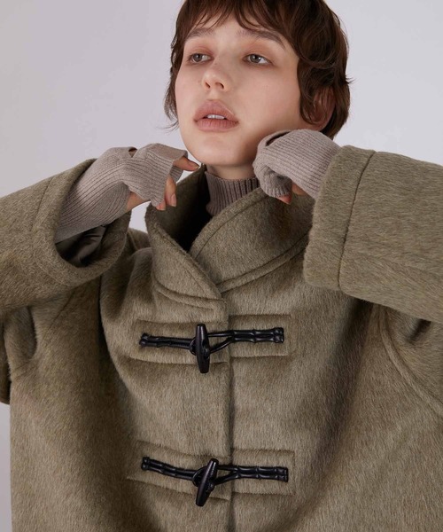 la peau de gem（ラポドゥジェム） ダッフルコート コート 「LA PEAU