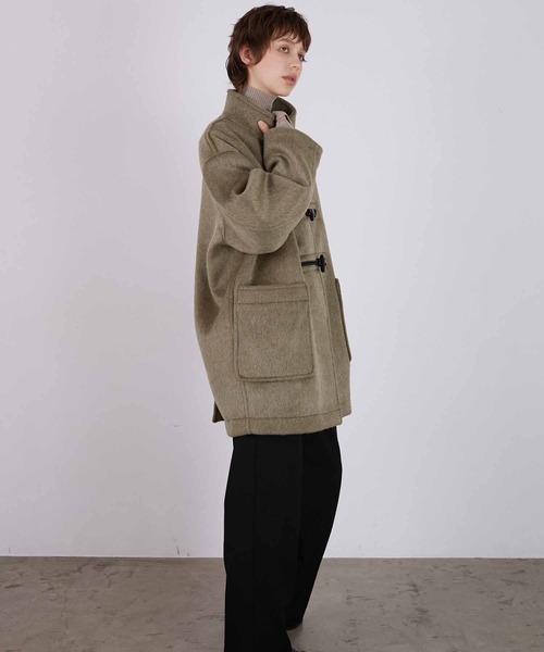 la peau de gem（ラポドゥジェム） ダッフルコート コート 「LA PEAU