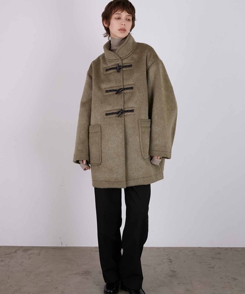 la peau de gem（ラポドゥジェム） ダッフルコート コート 「LA PEAU