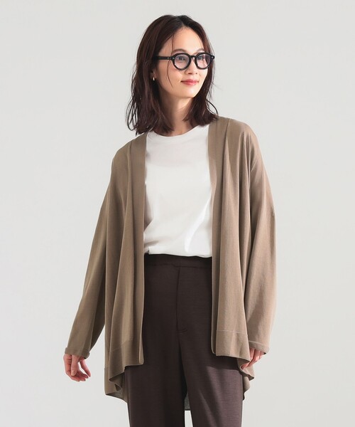 Demi-Luxe BEAMS（デミルクス ビームス） カーディガン 18ゲージ