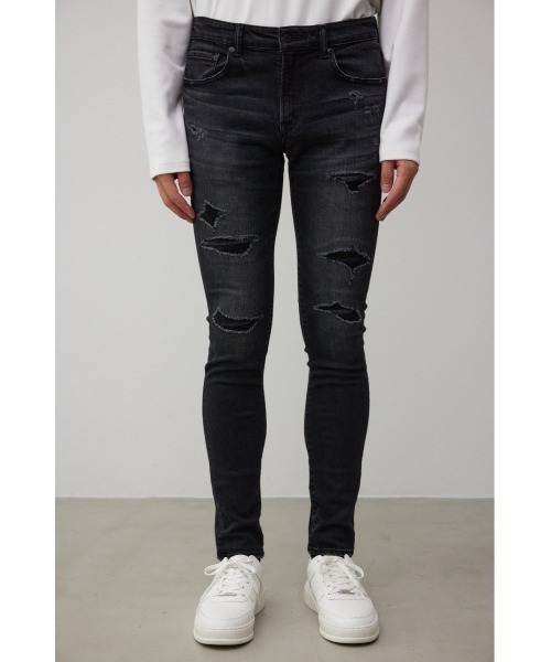 AZUL BY MOUSSY（アズールバイマウジー） ジーンズ AZUL DENIM リペア 