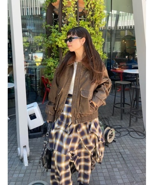 SLY（スライ） 中綿ブルゾン FREE ブラック レディース : ZOZOTOWN