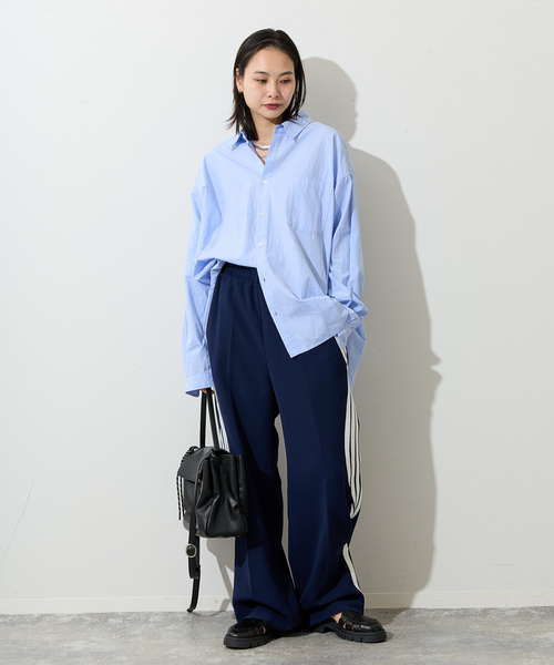 極美品 日本製　1.76万　ジャーナルスタンダード ストライプシャツ 近年 JOURNAL STANDARD（ジャーナルスタンダード） ブラウス シャツ