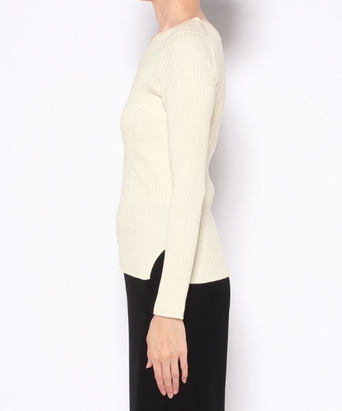 「allureville」 長袖ニット 2 レッド レディース_画像10