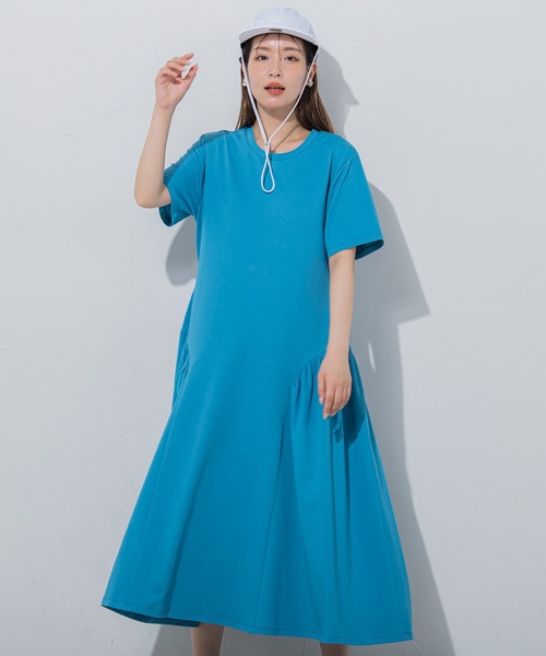 「VICKY」 半袖ワンピース M ブラック レディース_画像8