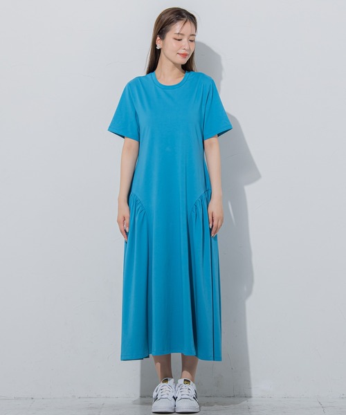 「VICKY」 半袖ワンピース M ブラック レディース_画像9