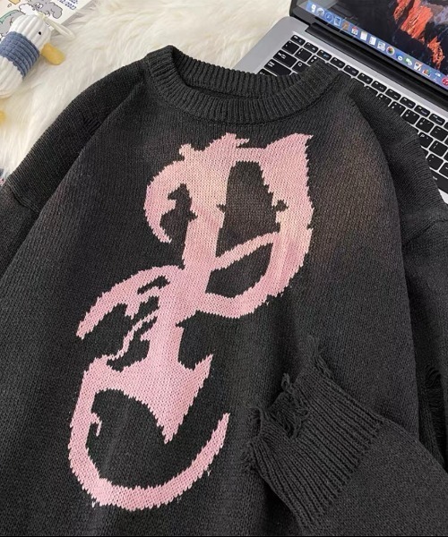 「ALL RUNS」 長袖ニット X-LARGE グレー メンズ_画像3