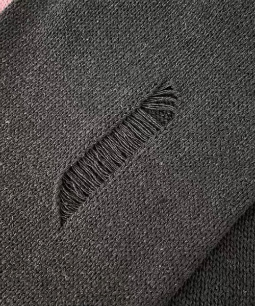 「ALL RUNS」 長袖ニット X-LARGE グレー メンズ_画像6