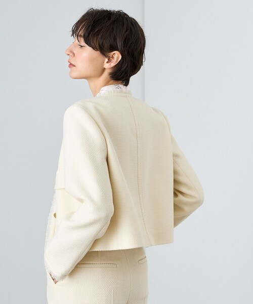 ANAYI（アナイ） ジャケット 36 アイボリー レディース : ZOZOTOWN
