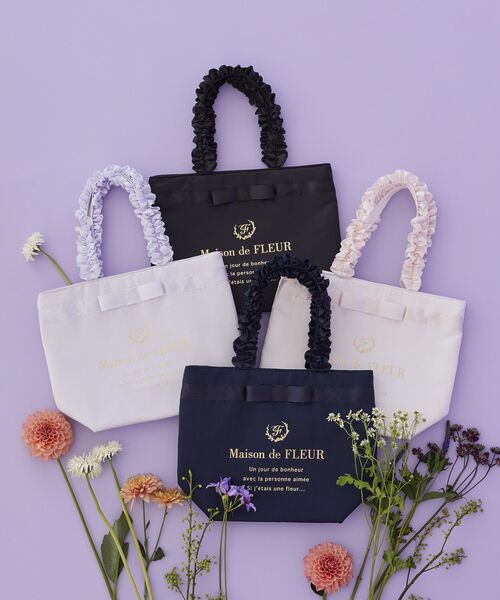 Maison de FLEUR（メゾンドフルール） トートバッグ ブランドロゴ