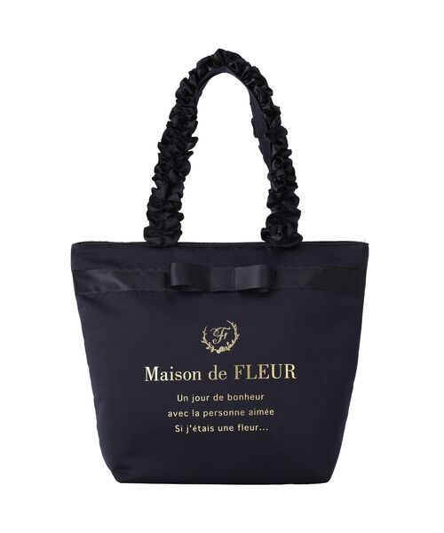 Maison de FLEUR（メゾンドフルール） トートバッグ ブランドロゴ