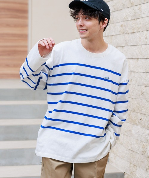「PENNEYS」 長袖Tシャツ MEDIUM ホワイト メンズ_画像3