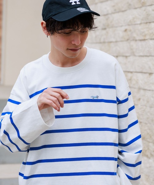 「PENNEYS」 長袖Tシャツ MEDIUM ホワイト メンズ_画像4
