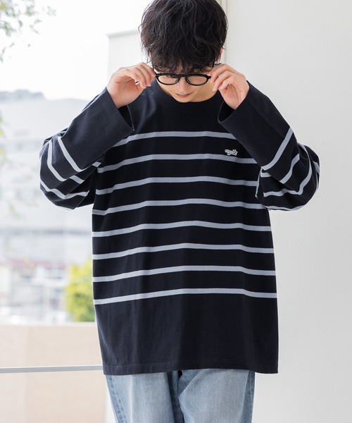 「PENNEYS」 長袖Tシャツ MEDIUM ホワイト メンズ_画像9