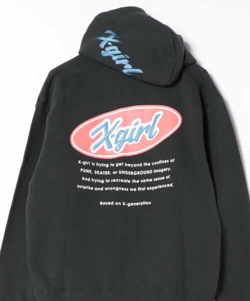 X-girl（エックスガール） パーカー 「ムラサキスポーツ限定」X-GIRL