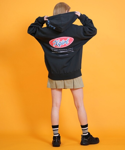 X-girl（エックスガール） パーカー 「ムラサキスポーツ限定」X-GIRL
