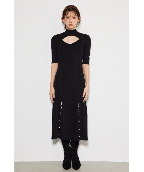 「rienda」 ニットワンピース FREE ベージュ レディース_画像7