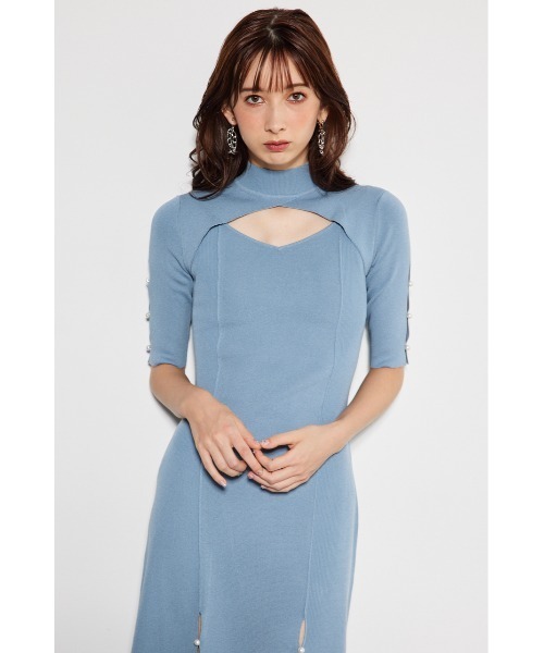 「rienda」 ニットワンピース FREE ベージュ レディース_画像10