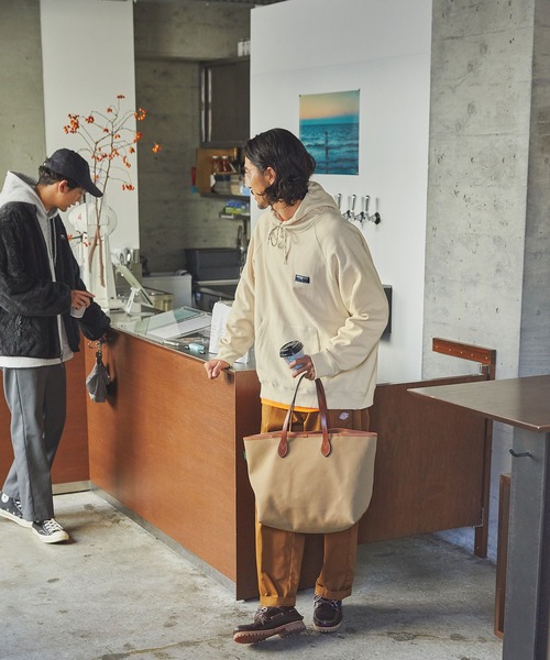 「THE CRAFT CREW PRODUCTS」 プルオーバーパーカー L レッド メンズ