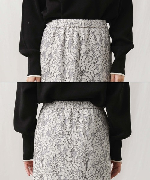 「Gready Brilliant」 タイトスカート 38 グレー レディース_画像6