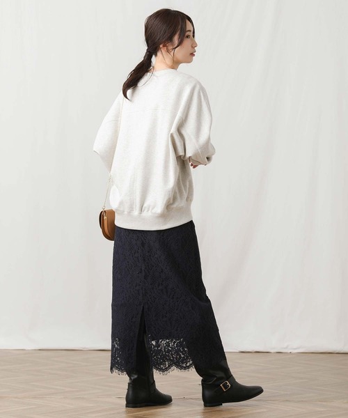 「Gready Brilliant」 タイトスカート 38 グレー レディース_画像9