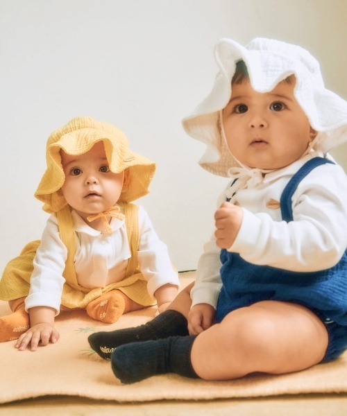 ロンパース・ショートパンツセット ベビー服 ロンパース 「2点セット」長袖ボディスーツ＆ショート