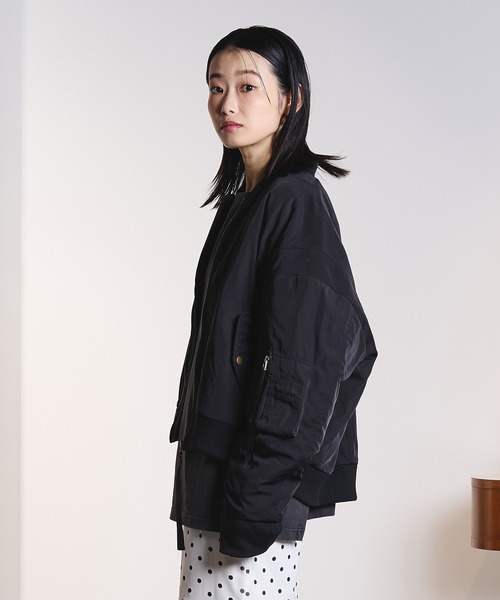 ROSE BUD（ローズバッド） ma1 ma-1 (GENE HEAVENS)PANEL SHORT MA1