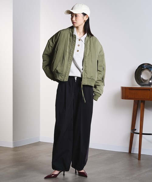 ROSE BUD（ローズバッド） ma1 ma-1 (GENE HEAVENS)PANEL SHORT MA1