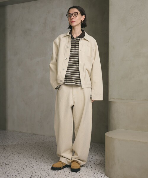 BEAUTY＆YOUTH UNITED ARROWS パンツ コットンツイル カーブパンツ