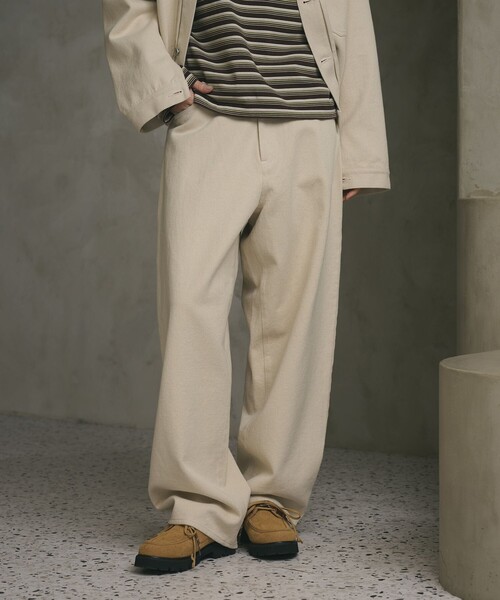 BEAUTY＆YOUTH UNITED ARROWS パンツ コットンツイル カーブパンツ