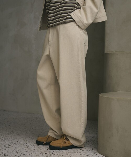 BEAUTY＆YOUTH UNITED ARROWS パンツ コットンツイル カーブパンツ