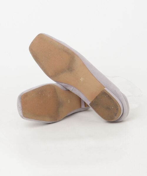 「Daniella&GEMMA」 フラットパンプス 35 ライトパープル レディース_画像3