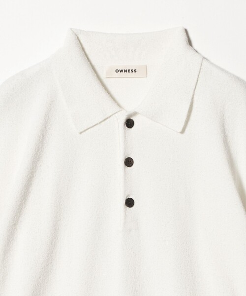 BEAUTY＆YOUTH UNITED ARROWS ポロシャツ 「OWNESS」フェザー コットン