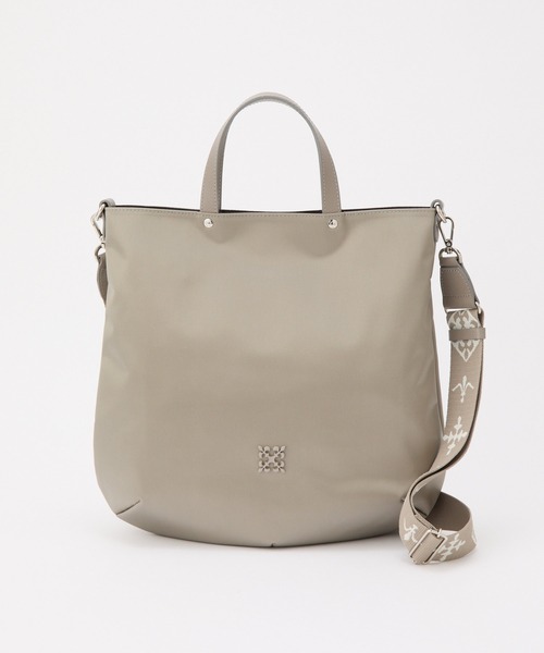 「russet」 2WAYバッグ FREE ライトグレー レディース