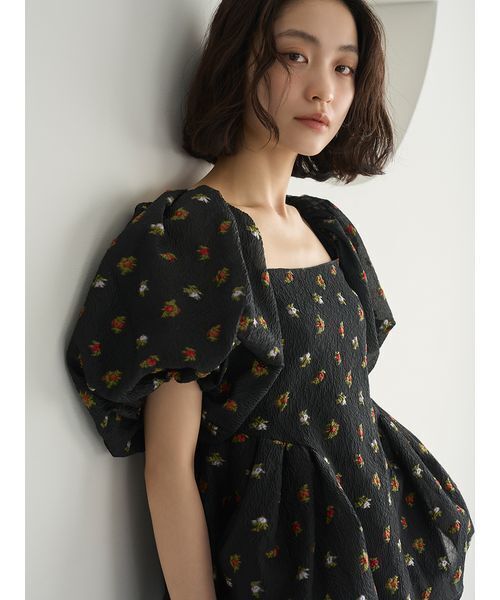 LILY BROWN（リリーブラウン） ブラウス シャツ 3way ペプラムトップス