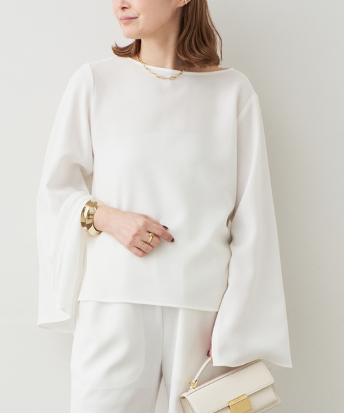 sofia zip sleeve ブラウス　ドゥーズィエムクラス　入園式　入学式 Deuxieme Classe（ドゥーズィエムクラス） ブラウス シャツ *Sofia