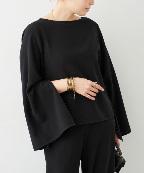 ドゥーズィエムクラス エブリデイアイライク 25AW Sofia ブラウス Sofia Half sleeve ブラウス（シャツ／ブラウス）｜Deuxieme Classe