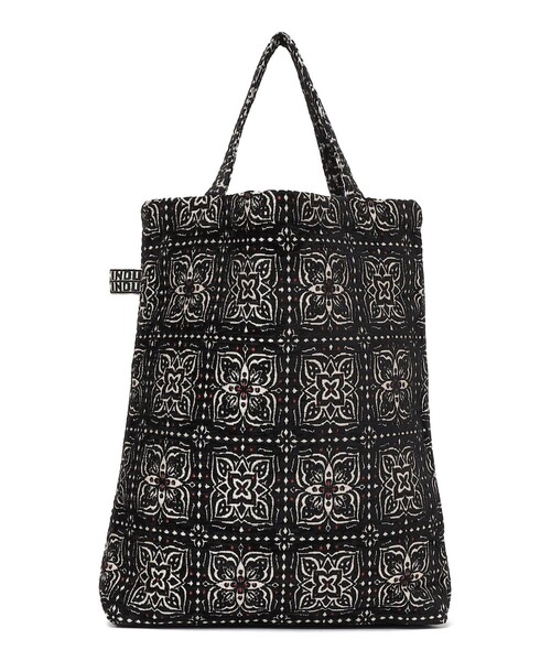 「BINDU」 トートバッグ ONE SIZE ブラック レディース_画像8