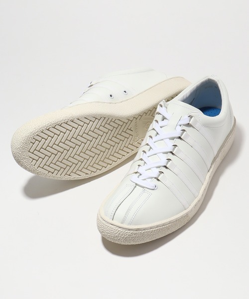 「K-SWISS」 ローカットスニーカー 25.0cm ブラック メンズ_画像5
