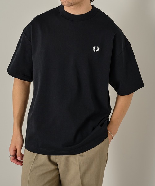 FRED PERRY（フレッドペリー） tシャツ 「FRED PERRY」OVERSIZED