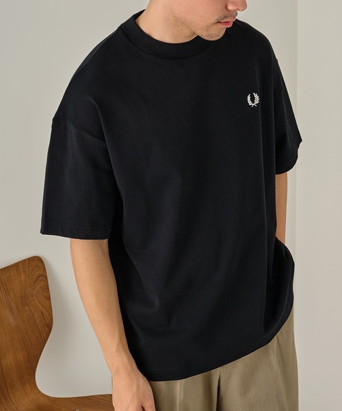 FRED PERRY（フレッドペリー） tシャツ 「FRED PERRY」OVERSIZED
