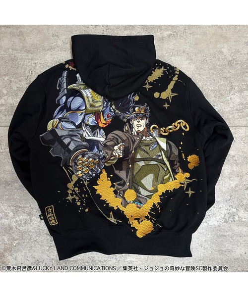 パーカー 「JOJO/ジョジョ」空条承太郎ジップアップパーカー「Z